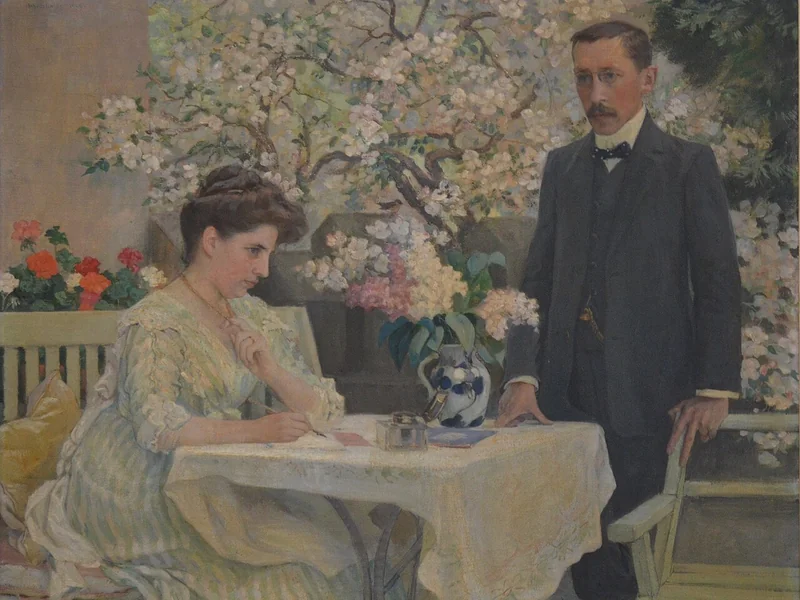 1865-Wilhelm Balmer - Adèle e Rudolf von Tavel-Stettler, 1909
